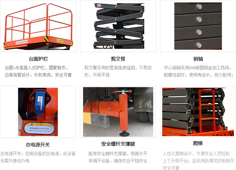 车载式高空作业车产品细节